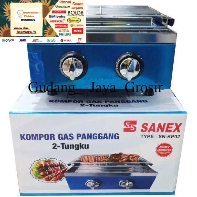 KOMPOR SANEX SOSIS 2 TUNGKU KP02