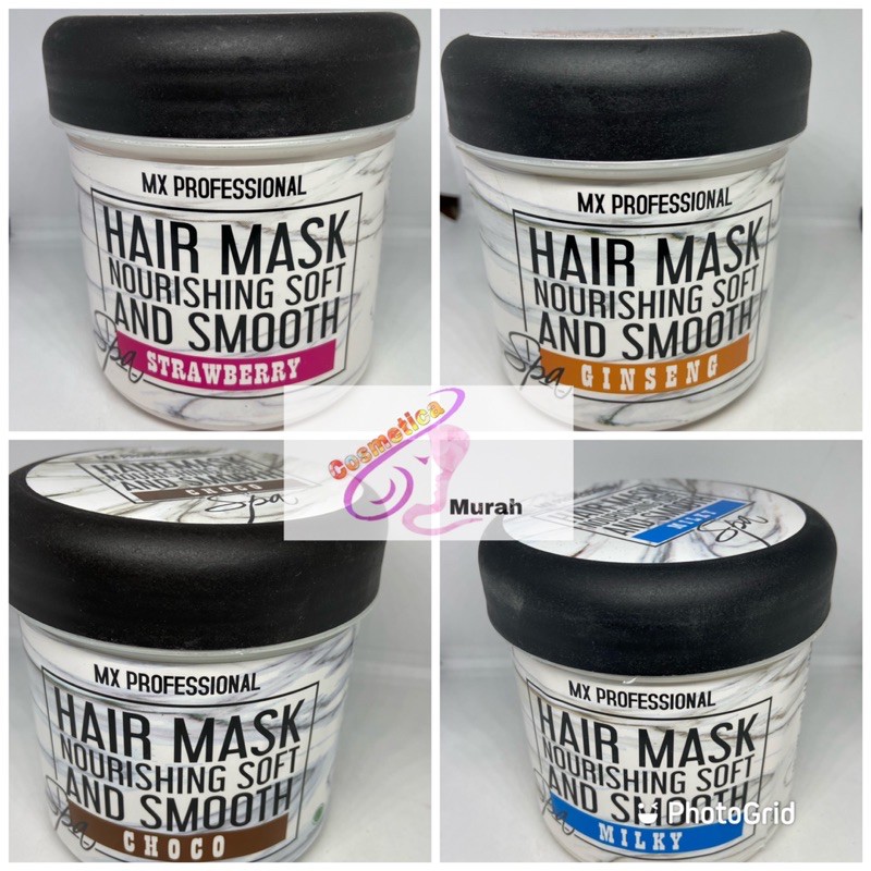 [ 500 gr ] mx professional hair mask kemasan tube // masker rambut mx professional