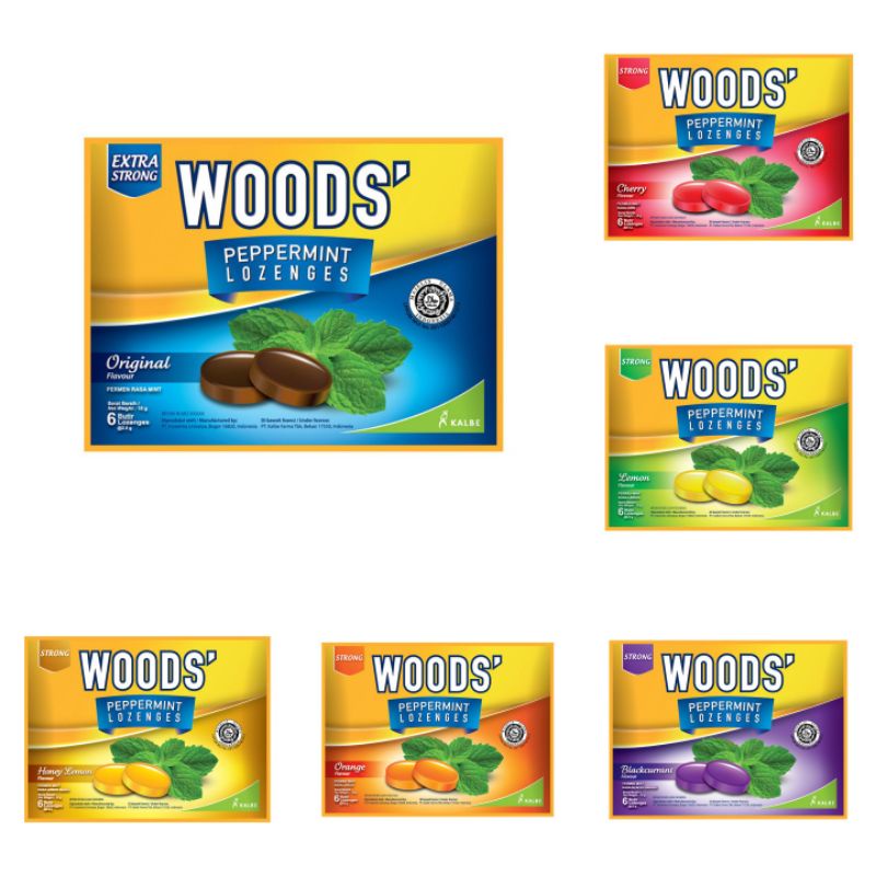 

Permen Woods Sachet