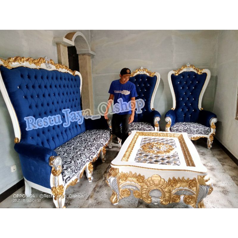 kursi tamu mewah kursi sultan sofa.