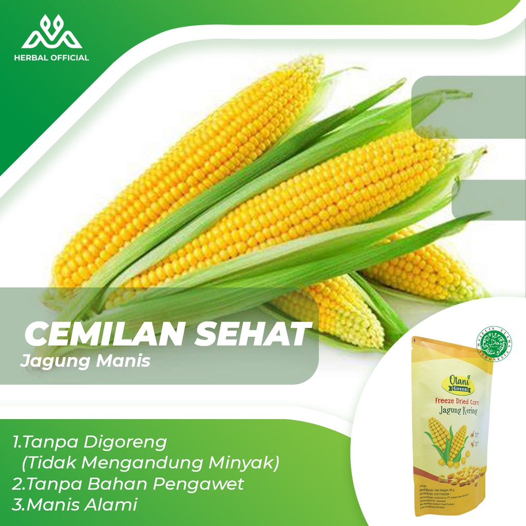

Cemilan Sehat Jagung Manis | Makanan Ringan | Makanan Sehat | Snack Sehat | Makanan Instant Premium