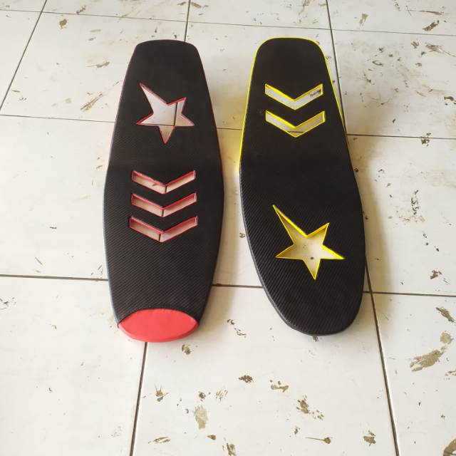 Jok jupiter z burhan burung hantu modifikasi bintang panah merah kuning