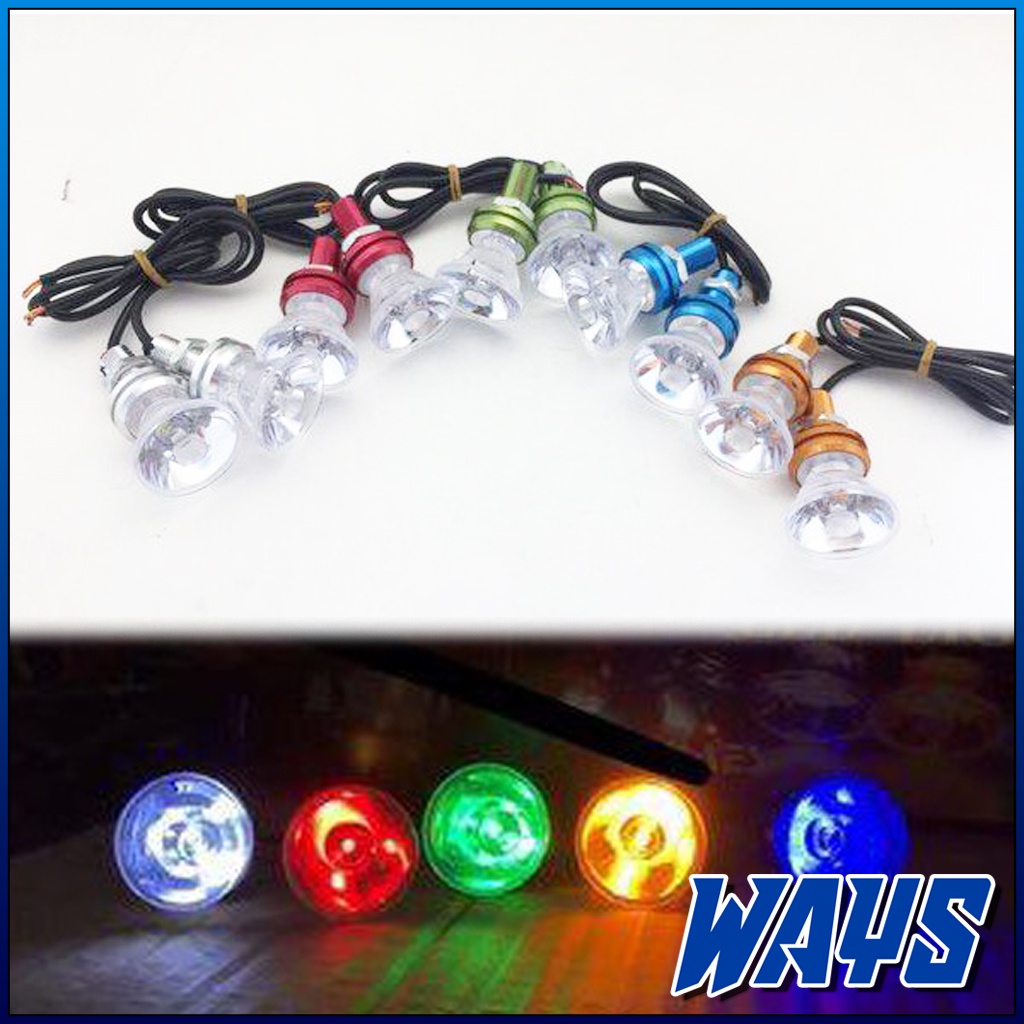 L193 | Lampu LED Mata Elang Kristal Variasi Motor Aerox Scoopy Mio Beat Nmax PCX ADV CB 150 Vixion