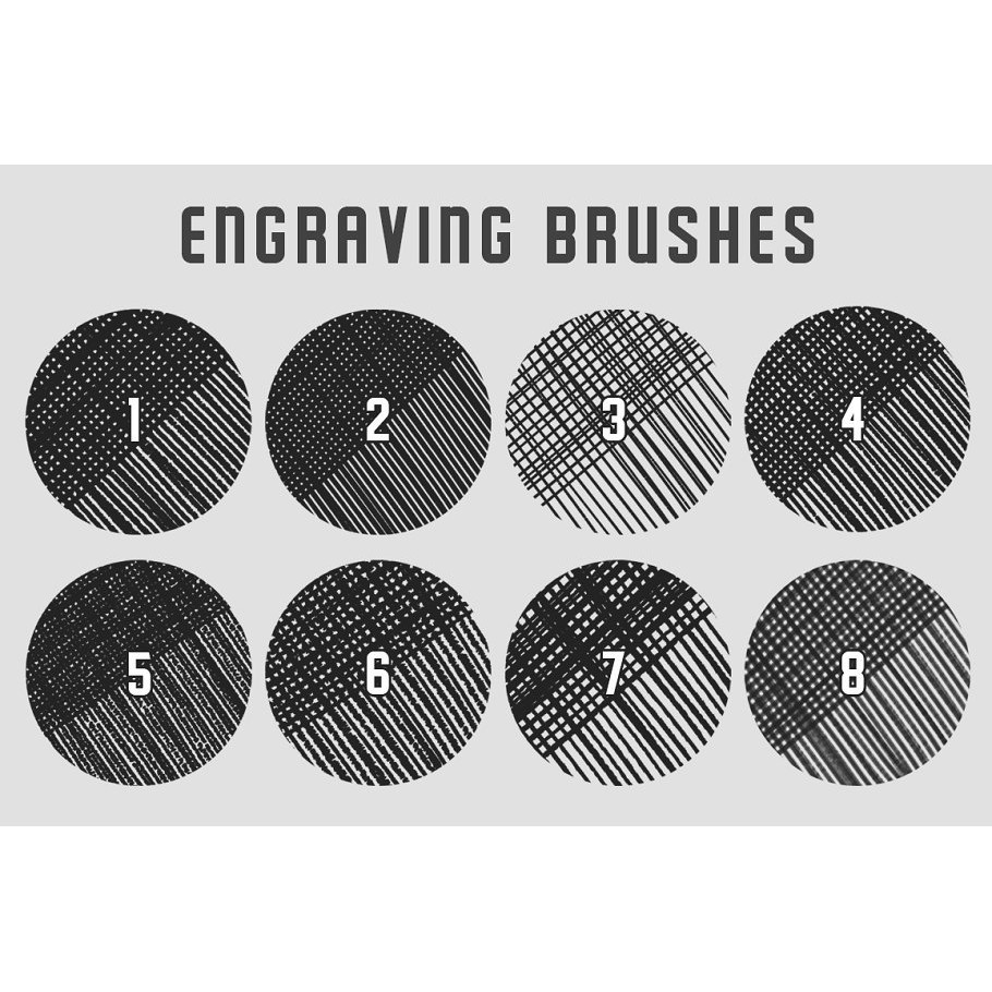 Procreate Brush - Vintage Engraving Brushes