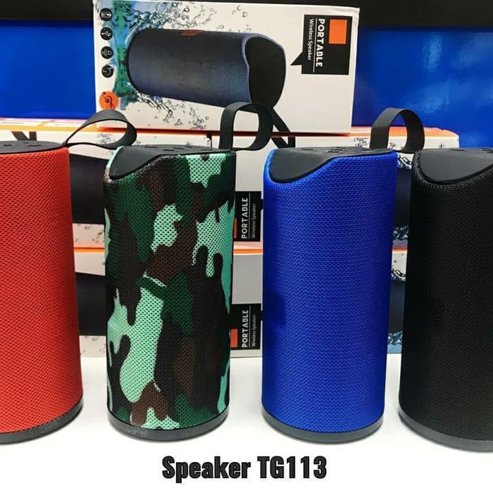 Speaker BLUETOOTH TG 113 / Portable Wireless BASS Good Quality ACC Grosir