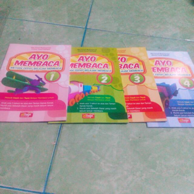 Buku ayo membaca metode cepat belajar membaca