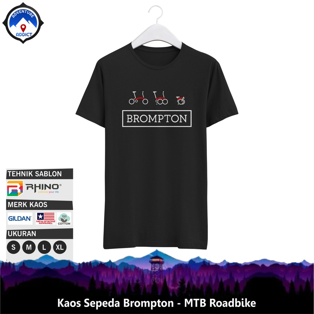 Kaos Sepeda Brompton - Kaos Gowes Roadbike MTB - Poliflex Rhinotech - AADC