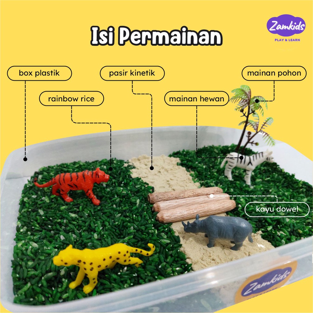 MAINAN EDUKASI MONTESSORI MONTESORI SENSORY BOX BIN PLAY SENSORYPLAY ANAK BALITA BAYI