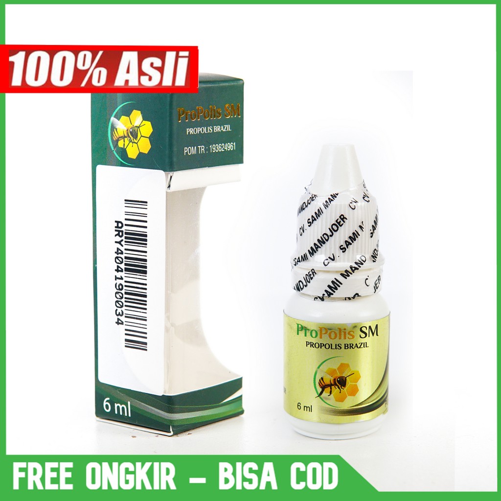 Obat Tetes Polip Hidung - Radang Sinusitis - Sinusitis - Hidung Mampet, Tersumbat - Flu Propolis SM-5