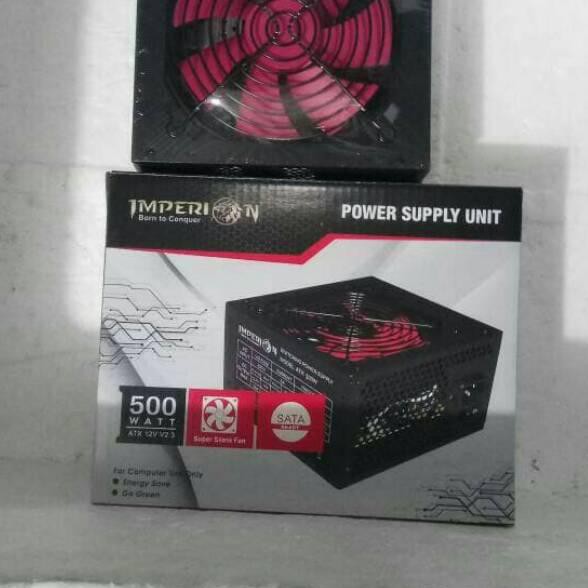 power supply PSU gaming imperion 500w  500watt 500 watt
