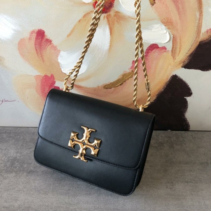 Tas TB Eleanor Chain Strap Shoulder Bag Black Color 100% Original