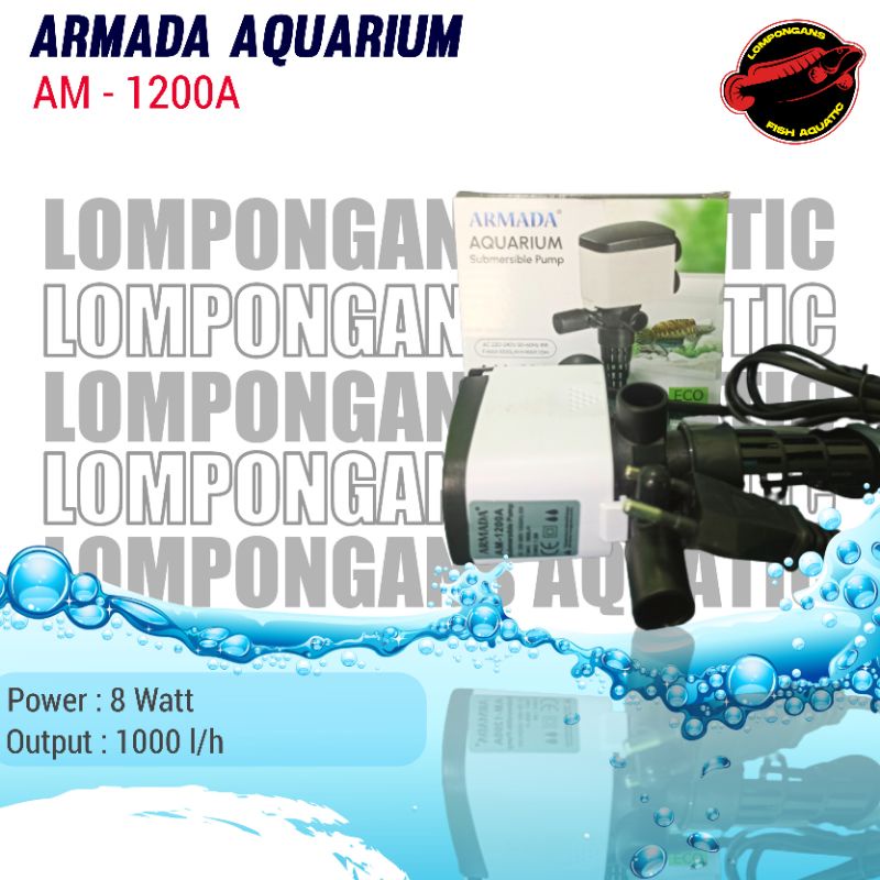 Jual Pompa Aquarium Armada Am A Powerhead Low Watt Shopee