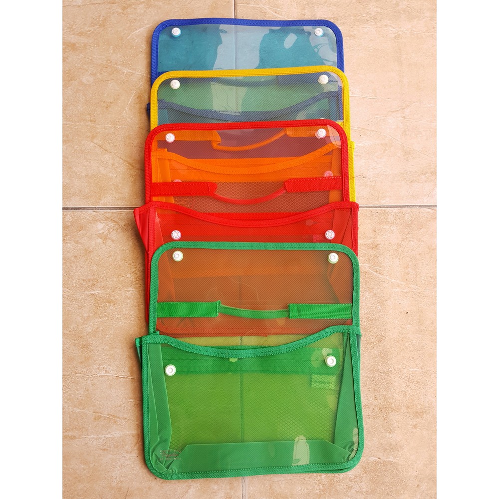 

Map Plastik - Briefbag Mini Topla - School Bag 2 Kancing Jinjing dengan Gagang