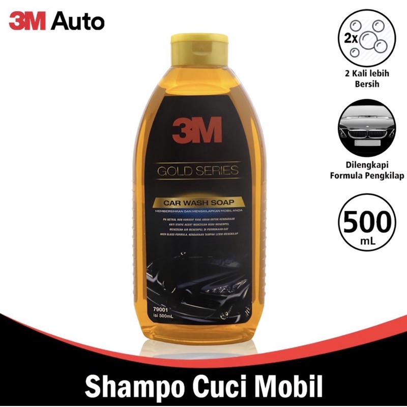 shampoo mobil 3M 500ml 100% ori
