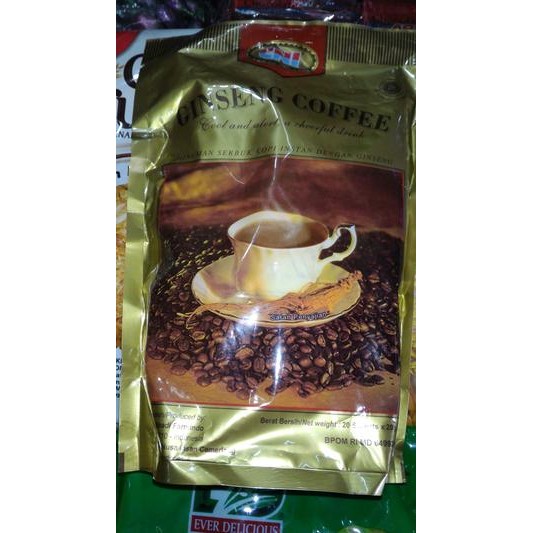 

Cni Ginseng Kopi Ginseng Coffee 20sachet