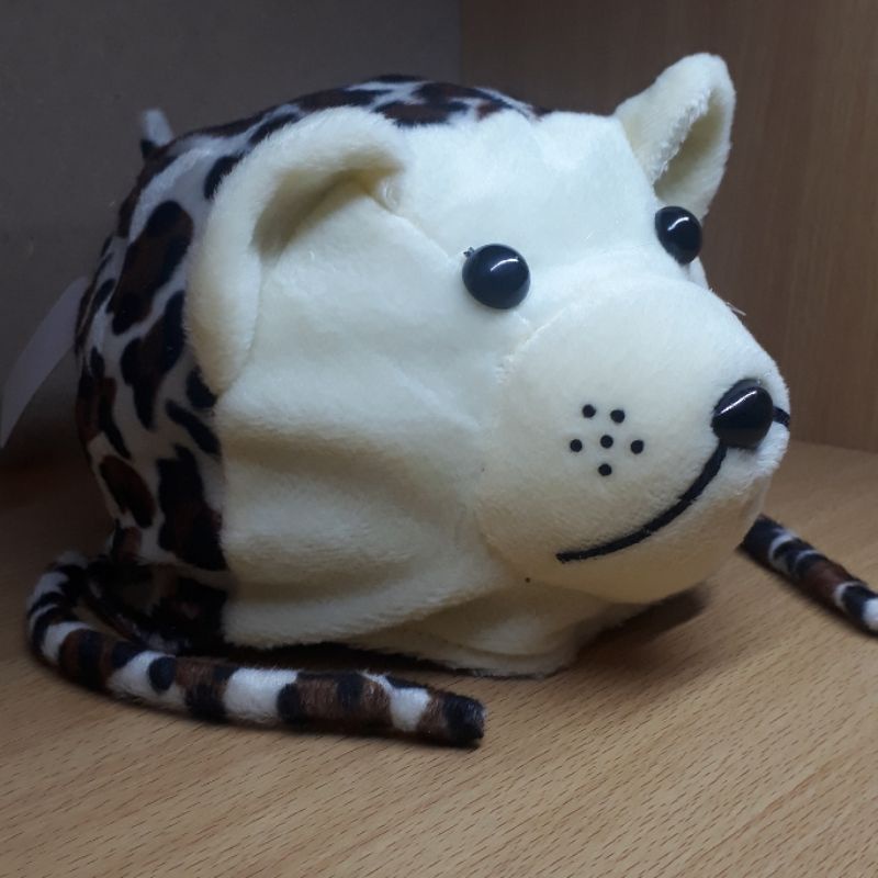 Animal Hat topi binatang topi karakter hewan/TOPI ANAK/KUPLUK ANAK MOTIF MACAN/KUPLUK BAYI-2