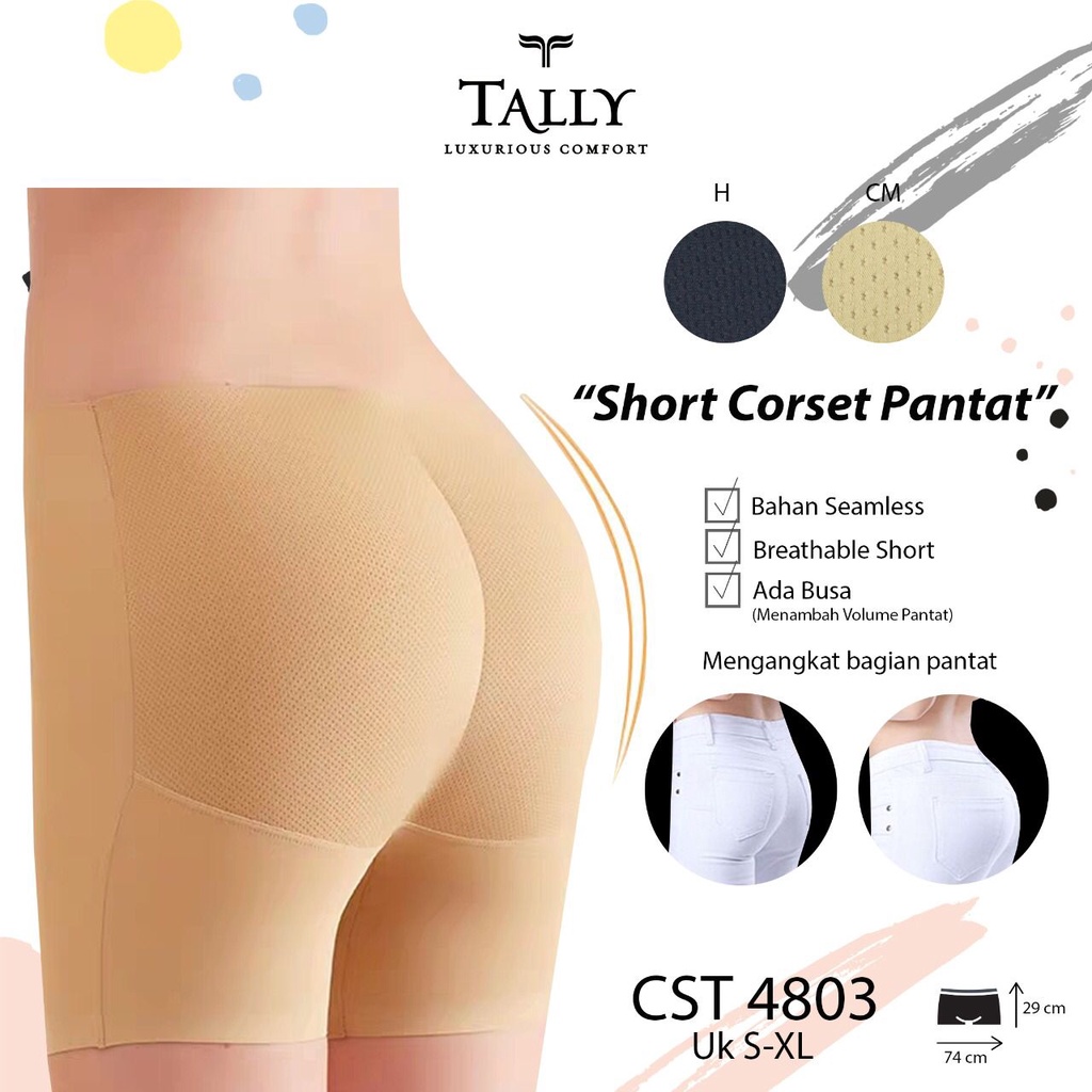 TALLY CORSET 4803 - KORSET PANTAT SEAMLESS BOXER