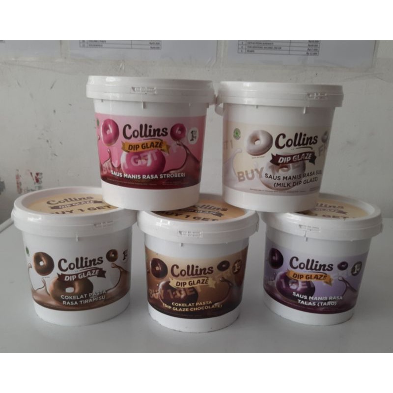 COLLINS DIP GLAZE 1KG