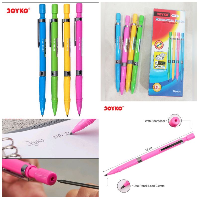 

Pensil mekanik 2.0 Joyko MP-21