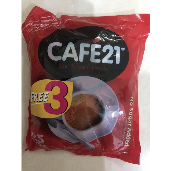 

CAFE21 2IN1 INSTANT COFFEEMIX / CAFE 21 COFFEE KOPI
