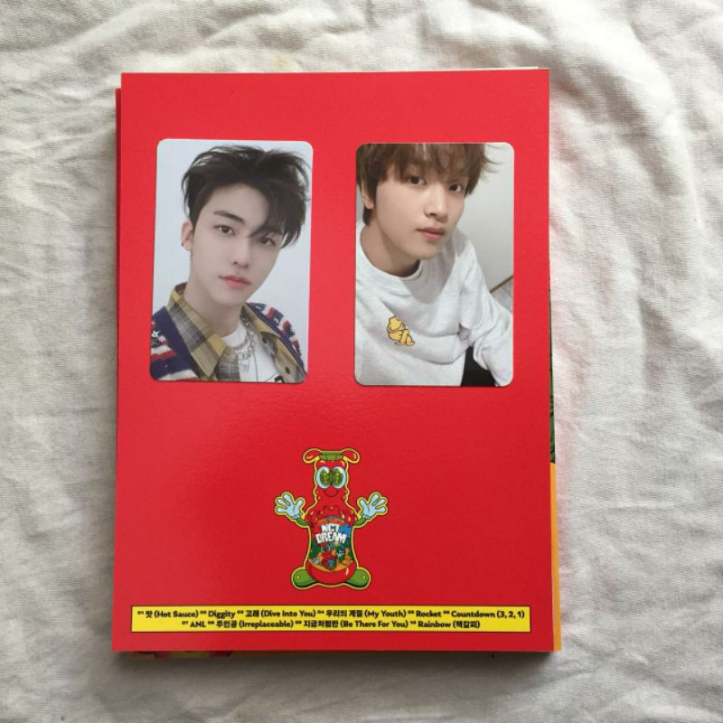 PC PHOTOCARD NCT DREAM HOT SAUCE JAEMIN HAECHAN CRAZY VER