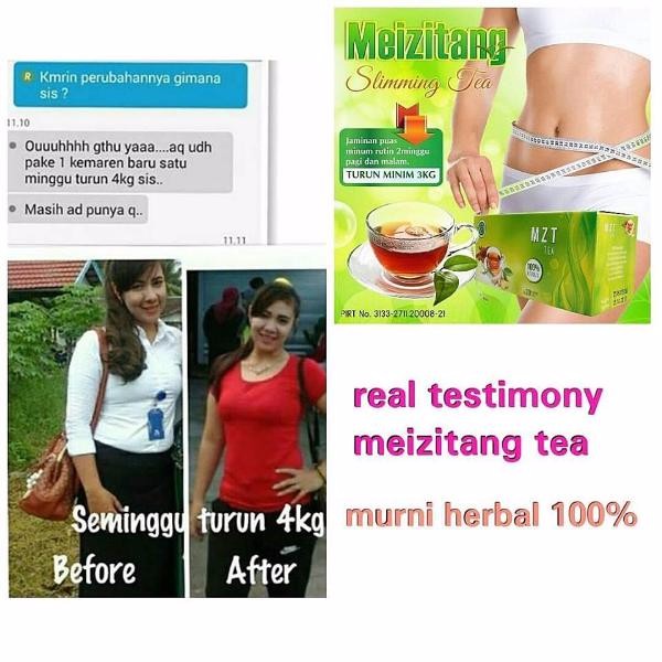 BEST Racikan Teh Herbal Aman (Melangsingkan Tubuh) Isi 60 cup Original