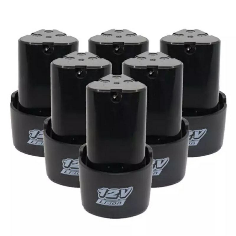 Baterai Bor Cordless 12V Li-ion  atau Charger