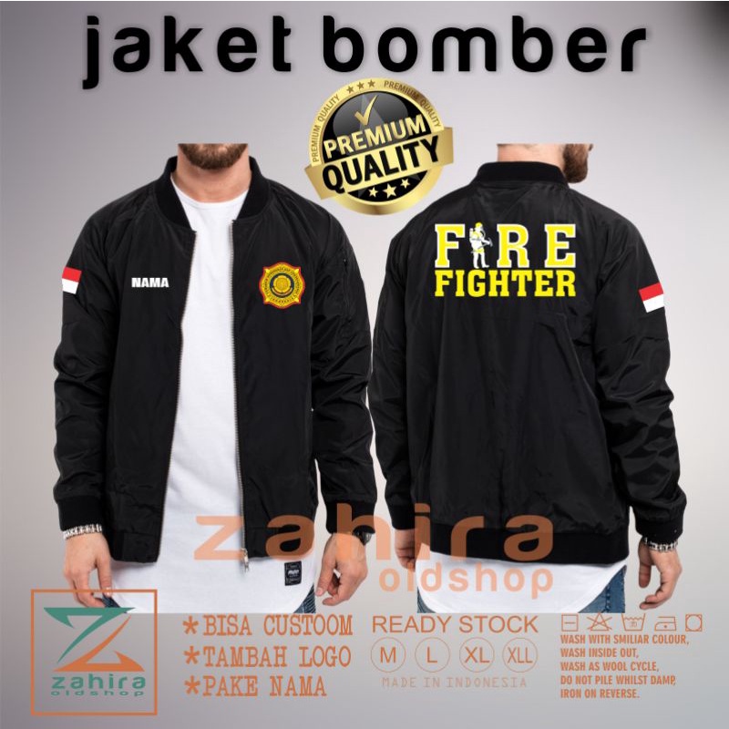 Jaket bomber pemadam bomber damkar bomber pemadam jaket pemadam