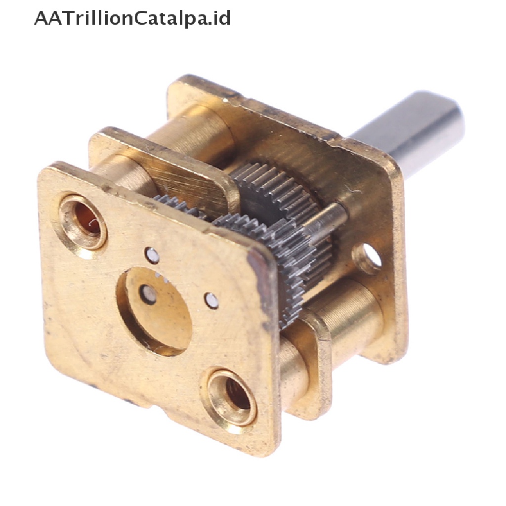 Aatrillioncatalpa 5pcs N20 gearbox Pengurang Getaran Bahan metal DIY N20