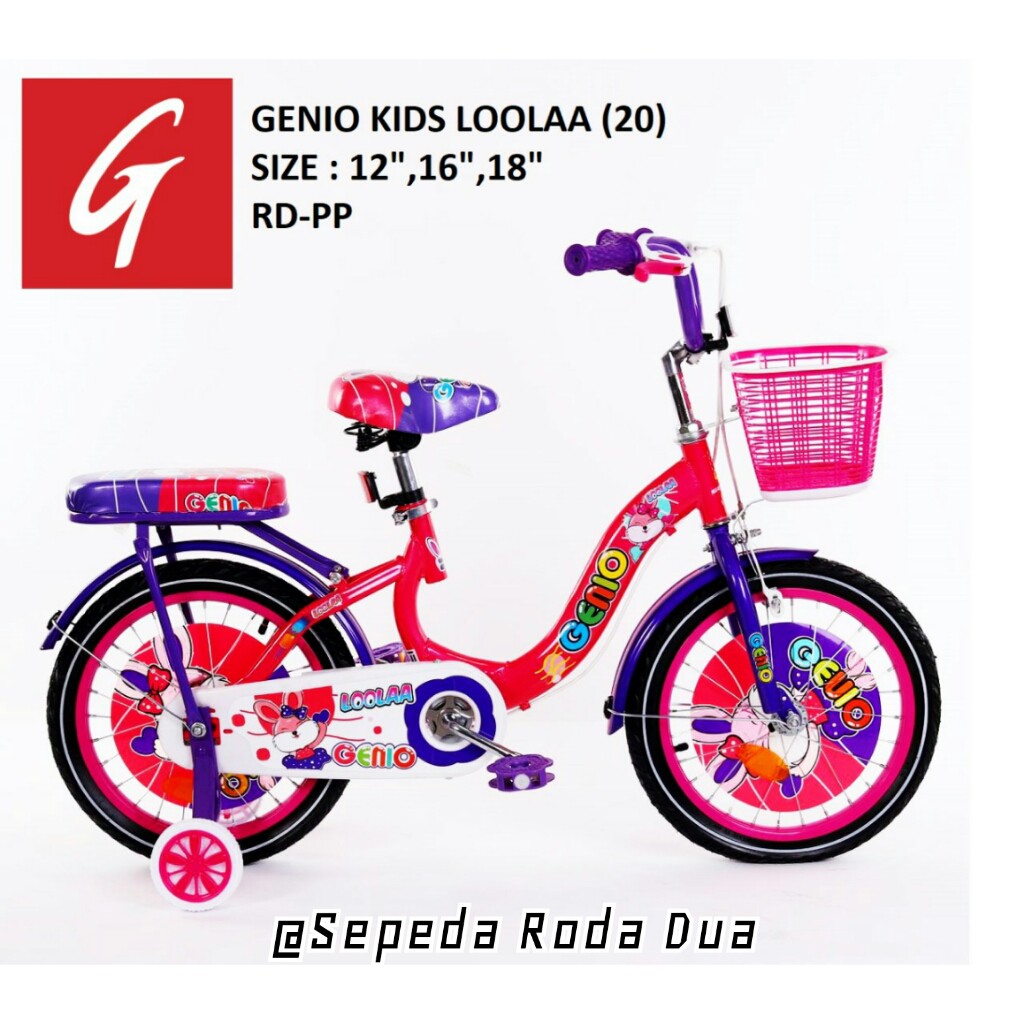 Sepeda 18" Genio Loolaa