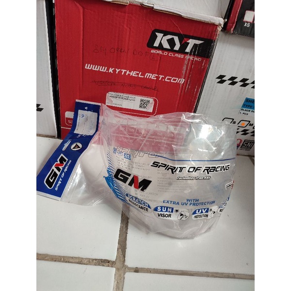 kaca helm GM Evolution clear Original