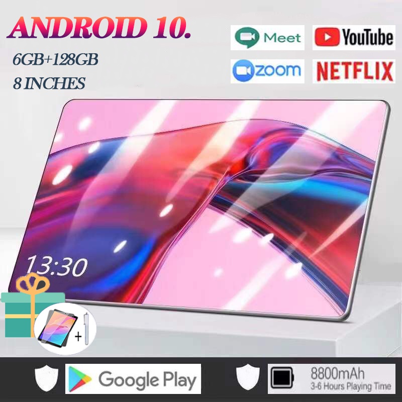 【Hot Sale】Tablet PC Asli Baru S16 10.1inch 12GB + 512GB Tablet Android Layar Full Screen Layar Besar