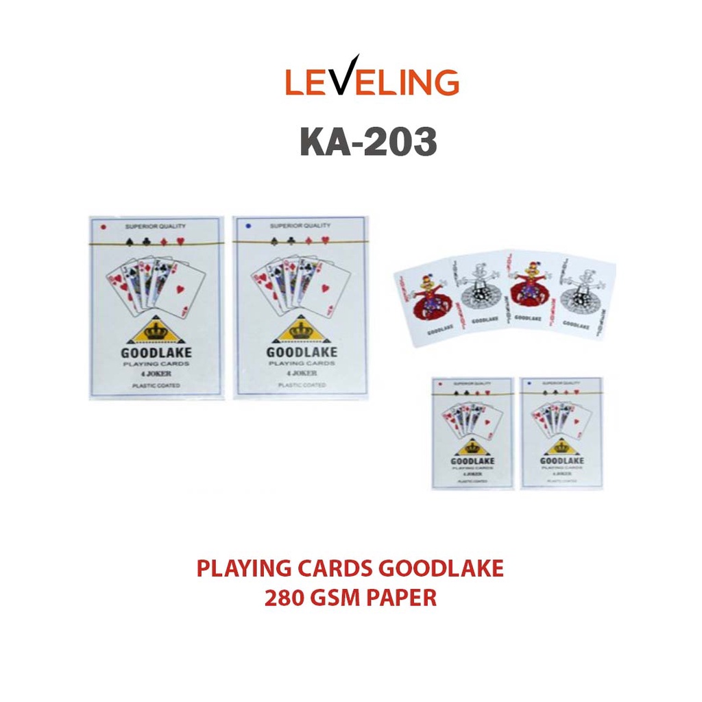 KARTU REMI - Playing Card Permainan Kartu Remi Permainan Sulap