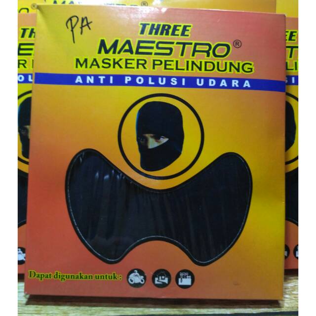 masker ninja THREE MAESTRO