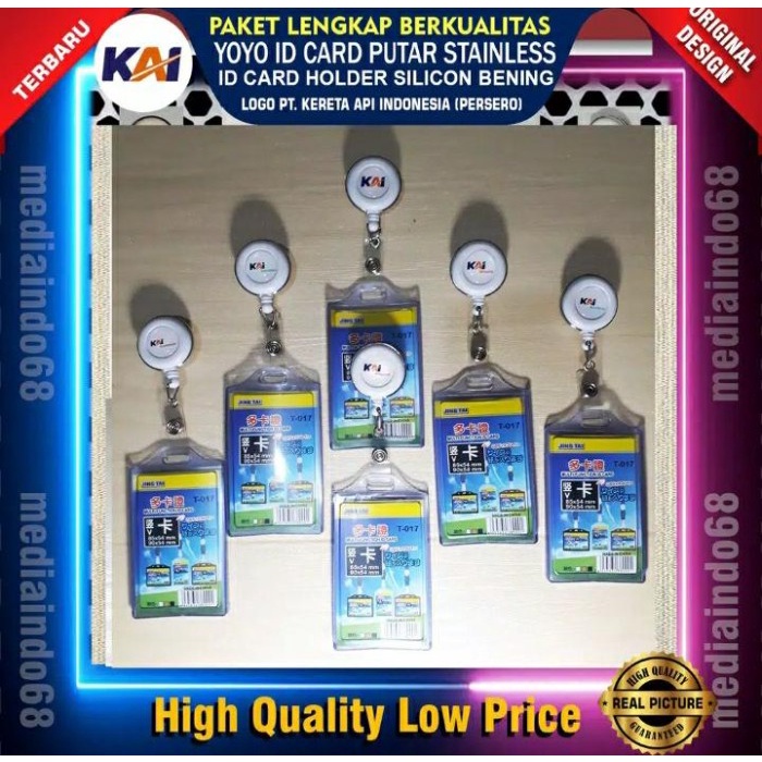 

Spesial Yoyo Id Card Putar Stainless -Nametag Logo Kai Terbaru-Terlengkap Hot Sale