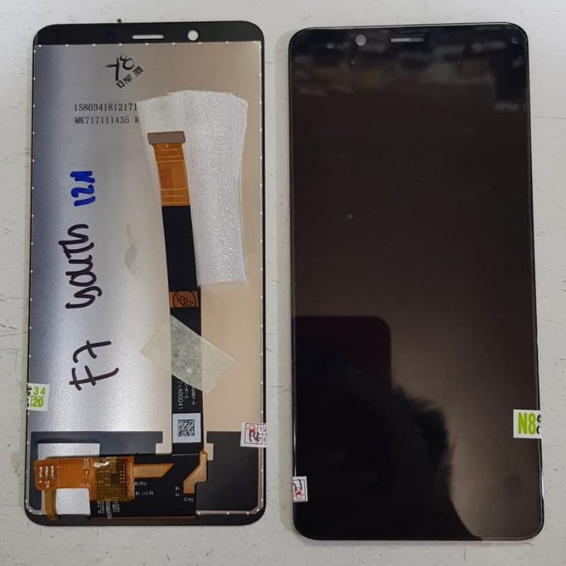 lcd fulset oppo f7 youth realme1