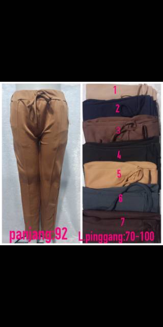 BAGGY PANTS MAT SCUBA PREMIUM//CELANA BAGGY LUNA PANTS