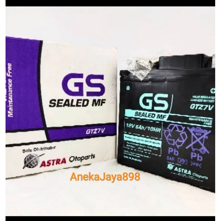 Aki N max OLD GTZ7V MF nmax aerox accu, baterai GS astra DSK