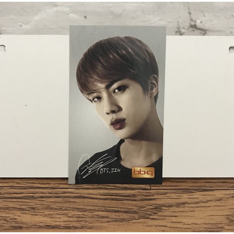 BTS JIN BBQ PHOTOCARD PC