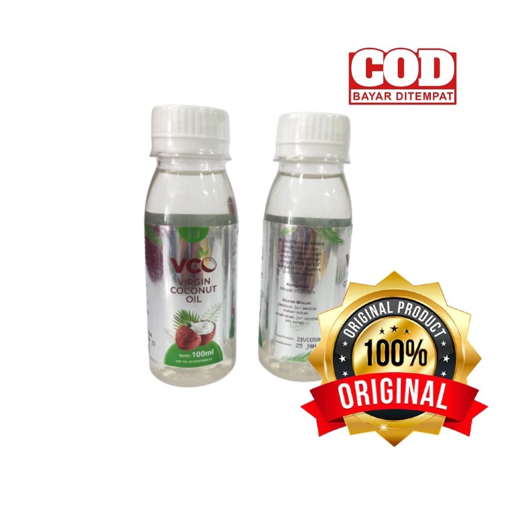 

VCO Virgin Coconut Oil 100ml | Minyak Kelapa Murni