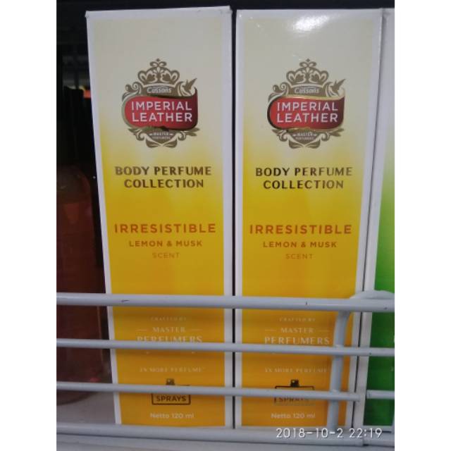 IMPERIAL LEATHER BODY PERFUME COLLECTION 120ML