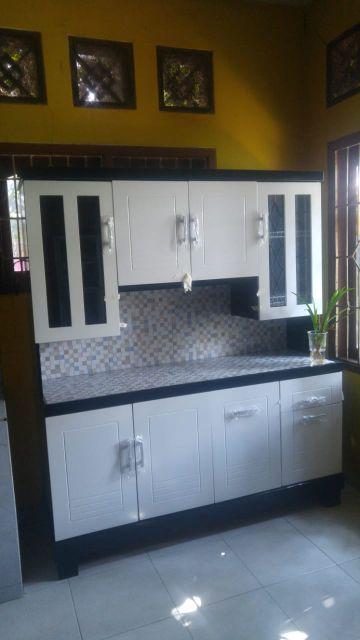 Lemari Dapur 4 Pintu Minimalis Eksklusif (ketebalan Bahan Full 15mm)