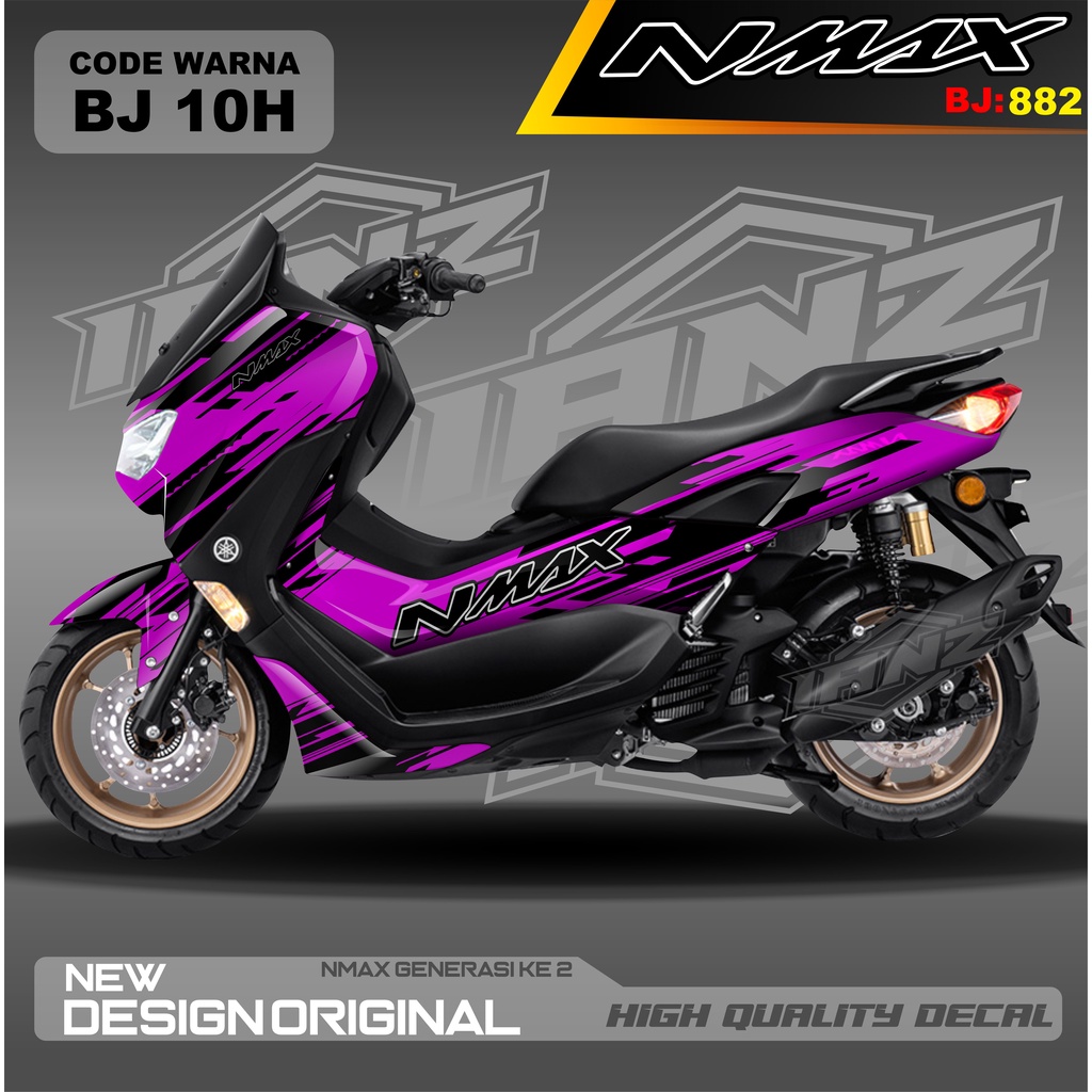 VARIASI STICKER NMAX FULL BLOK MOTOR / DECAL FULL BODY NMAX / DECAL STIKER FULL BODY NMAX / STIKER DECAL FULL NMAX TERBARU