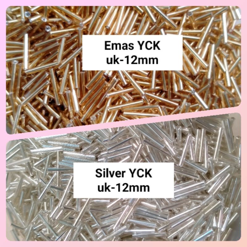 Mote Manik Payet Bambu Panjang Lokal/YCK - Uk-12 cm -10Gram