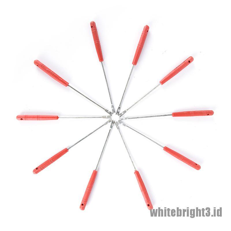 10pcs Alat Pencabut Kail Pancing Cepat Warna Putih