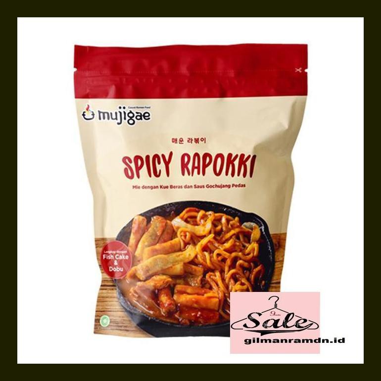 

S40Cgils Mujigae Spicy Rapokki (Ramen Topokki) 350 Gr Fls40Ggs