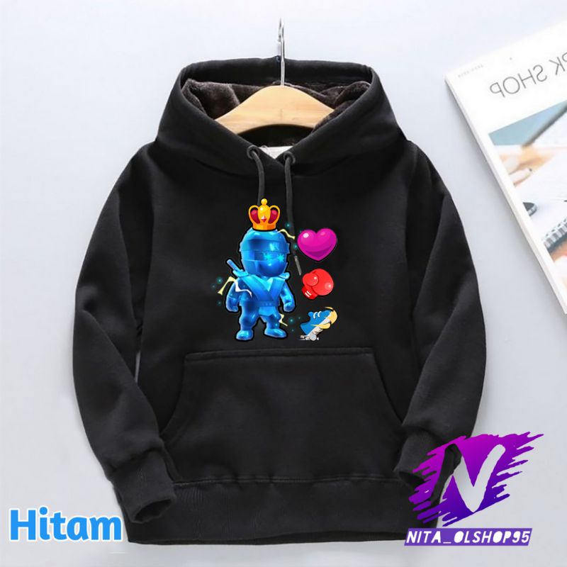 HOODIE ANAK STUMBLE GUYS NINJA ELEKTRO SWEATER ANAK