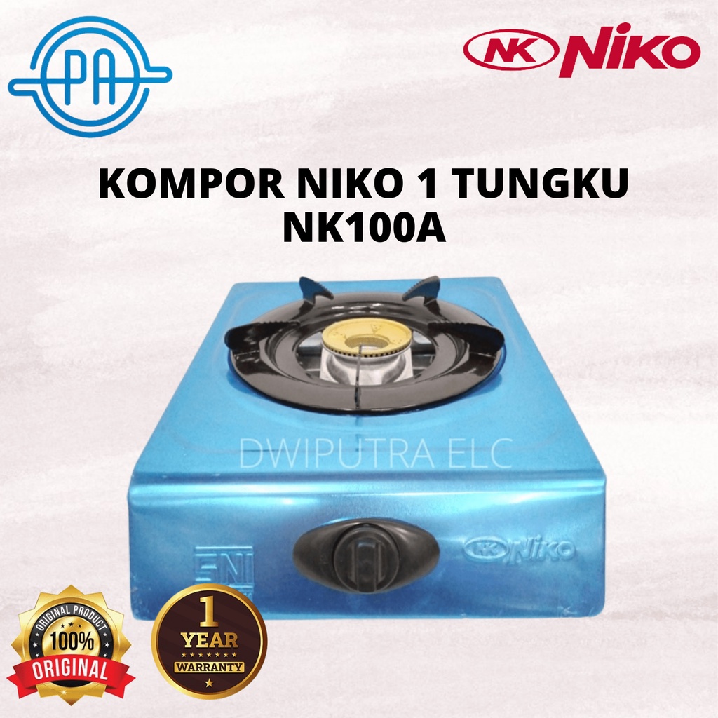 KOMPOR NIKO 1 TUNGKU NK100A NK 100 A