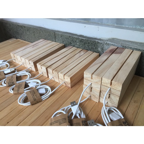 Gemoy Stand led acrylic A5  / base wood acrylic lampu hias acrylic /  Untuk Acrylic 2 mm