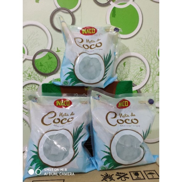 

Nata De Coco murah/ nata de coco manis enak/ Sari Kelapa Inaco